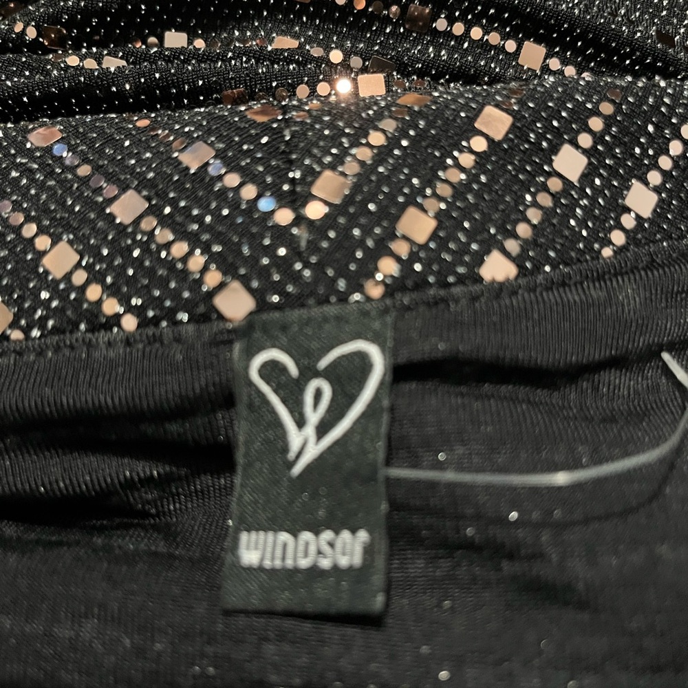 Windsor Gold & Black sparkly romper - Picture 8 of 8